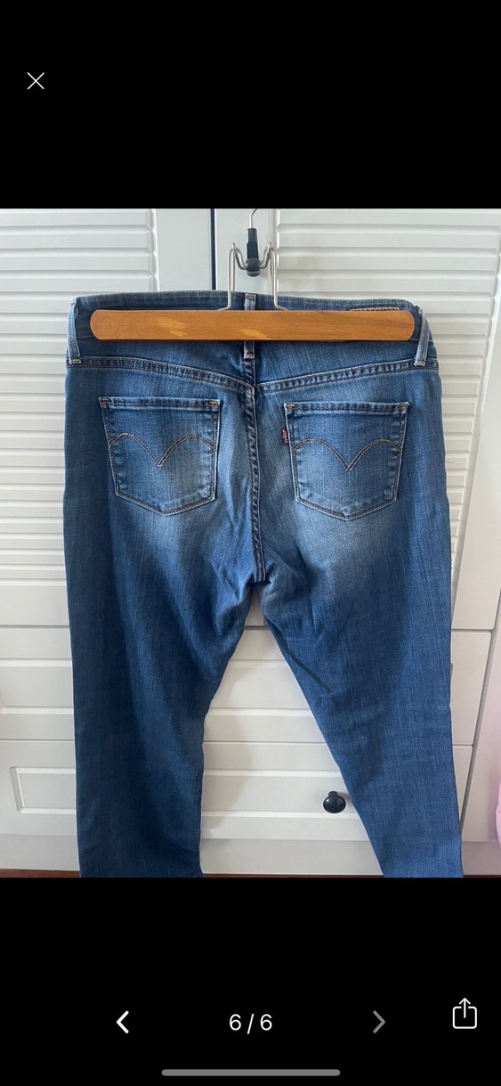 Levis 27 beden Kadın Kot Pantolon — görsel 6/7