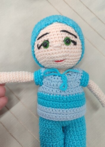 Amigurumi küçük maviş bebek 