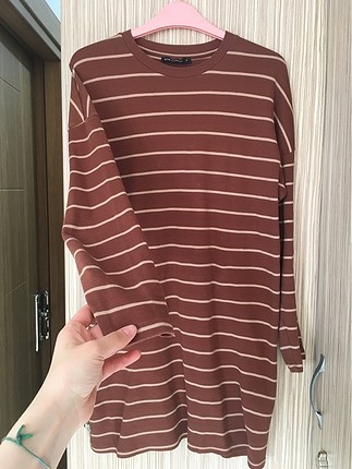 Çizgili sezonluk tunik