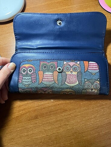 Mavi Jeans Baykuş Görselli Cüzdan