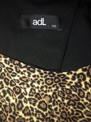 xs Beden Leopar Elbise