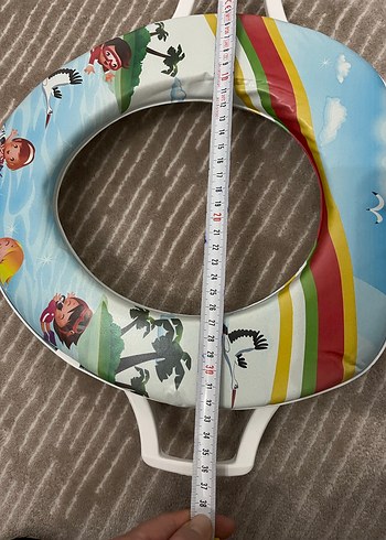 Renkli Çocuk Tuvalet Adaptörü - Görsel 3