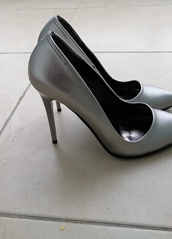 37 Beden bordo Renk İnce topuklu stiletto