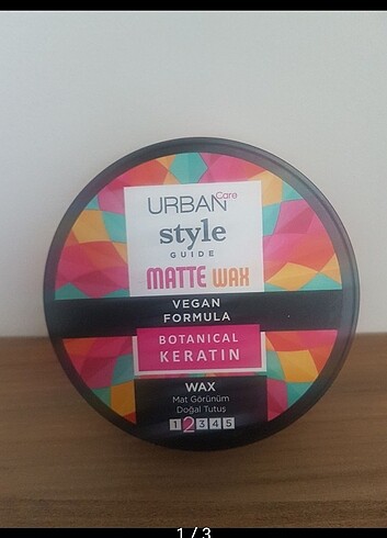 Urban care matte wax 