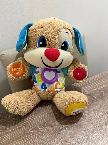 Fisher price eğitici köpek sıfır ayarında