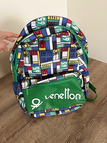 Benetton sırt çantası sıfır ürün