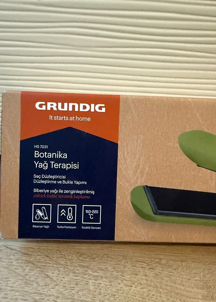 Grundig saç düzleştirici sıfır - Görsel 2