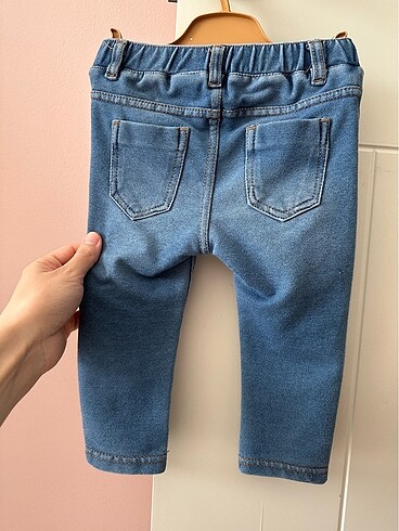 6-9 Ay Beden H&M kız bebek jean pantolon
