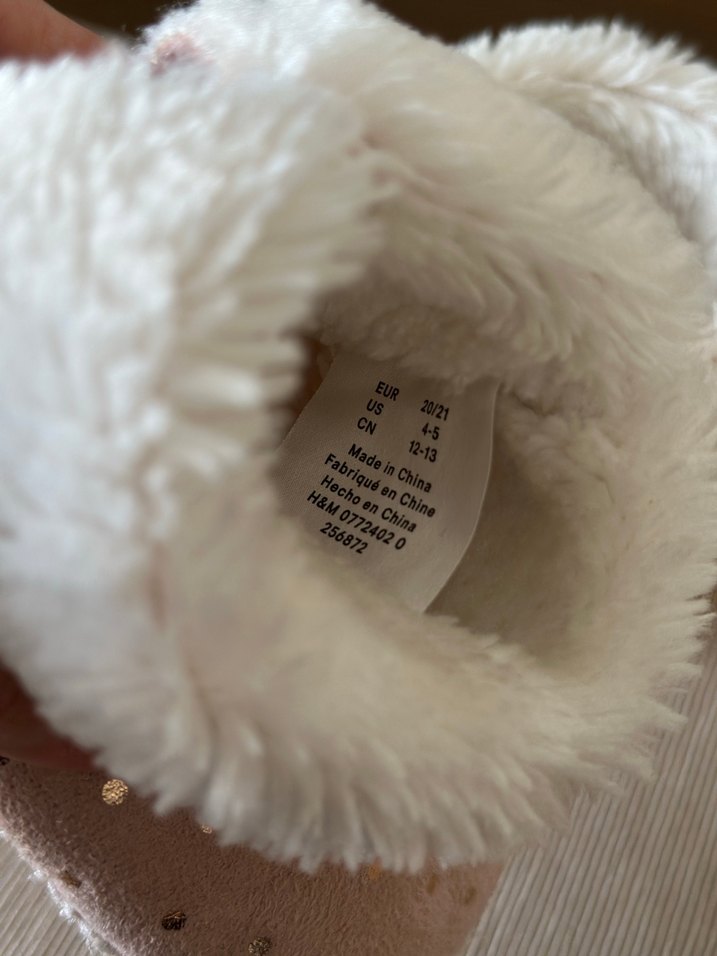 H&M kız bebek panduf - Görsel 5