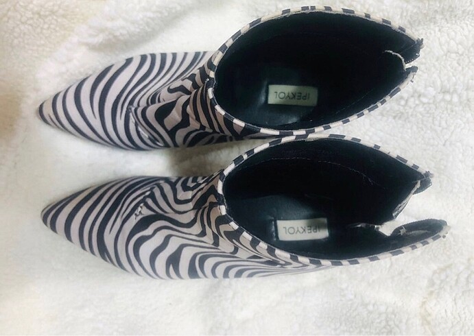 36 Beden çeşitli Renk Zebra desen bot