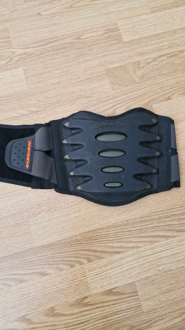 Kemerli Siyah Motosiklet koruyucu - Görsel 2