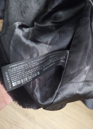 Pull&bear kürklü kaban - Görsel 4