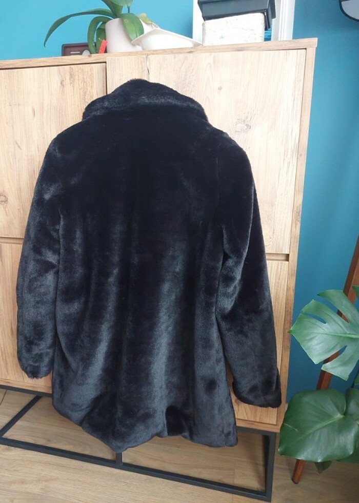 Pull&bear kürklü kaban - Görsel 5