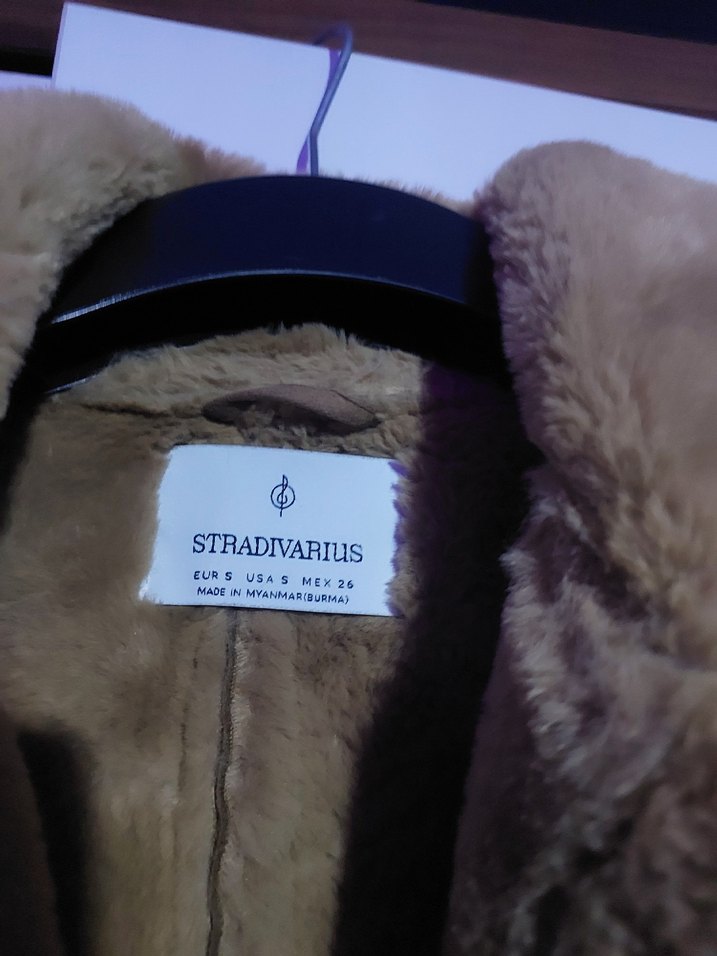 Kahverengi Süet Kürklü Kadın Ceket - Görsel 3