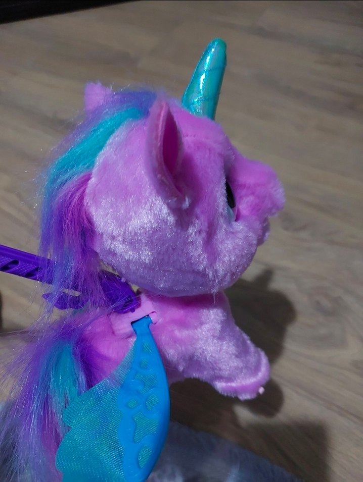 FurReal Flyalots Pembe Peluş Oyuncak - Görsel 4