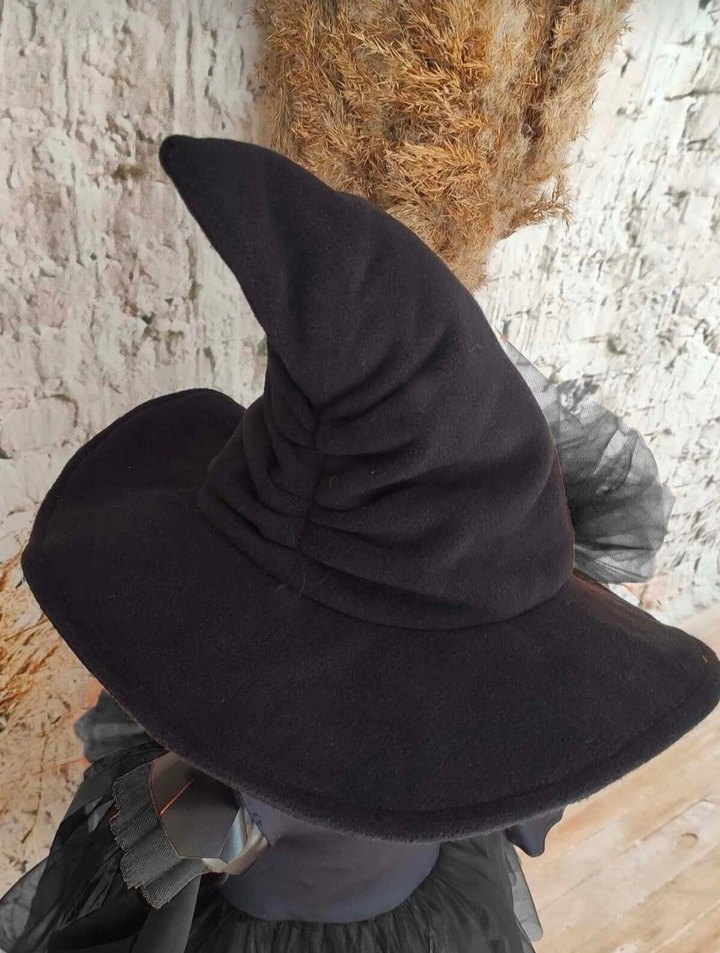 kız çocuk cadı kostümü - Görsel 4