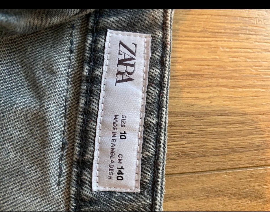 mango kız çocuk jean pantolon - Görsel 2