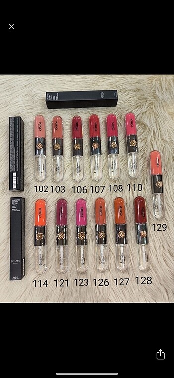 Kiko gloss
