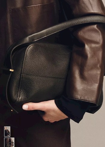 Kahverengi %100 gerçek deri - Görsel 7