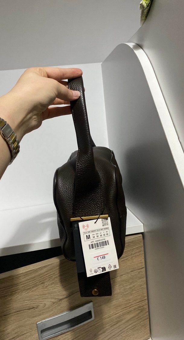 Kahverengi %100 gerçek deri - Görsel 3