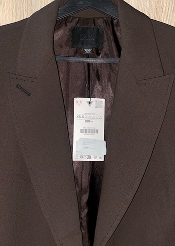 Zara Kahverengi Kadın Blazer - Görsel 6