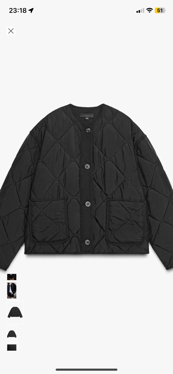 Düğmeli Siyah Midi Kadın Ceket - Görsel 3