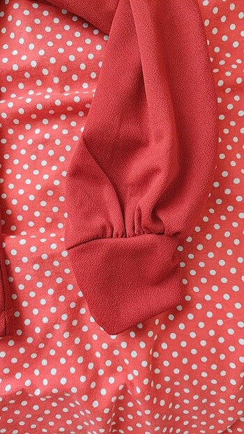 Kırmızı bluz  - Görsel 6