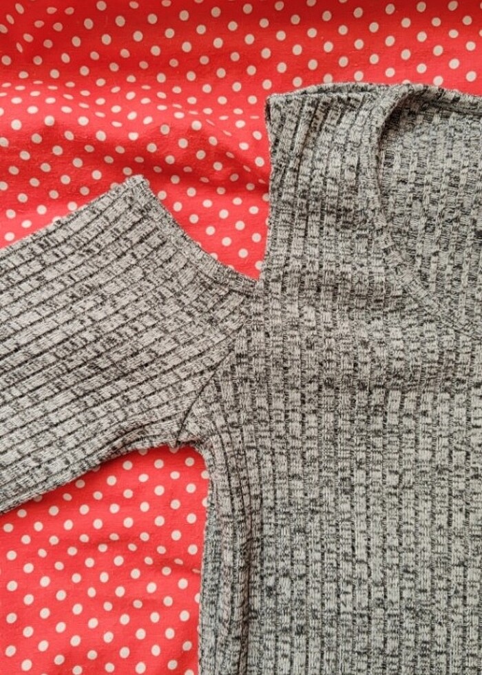 Fermuarlı bluz - Görsel 4