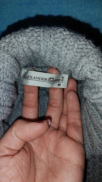 Boğazlı triko kazak - Görsel 5