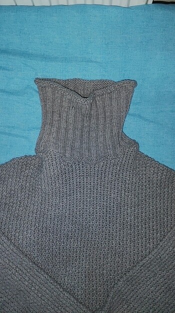 Boğazlı triko kazak - Görsel 7