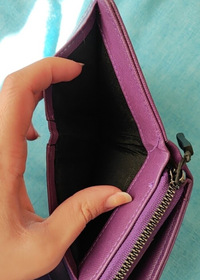 Mor cüzdan  - Görsel 3