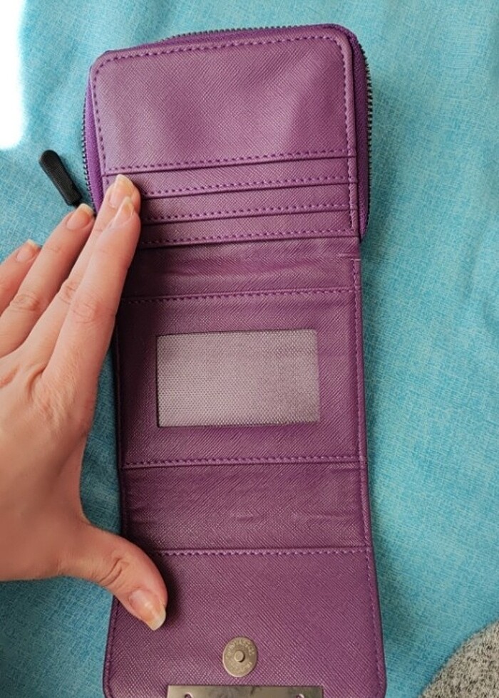 Mor cüzdan  - Görsel 5