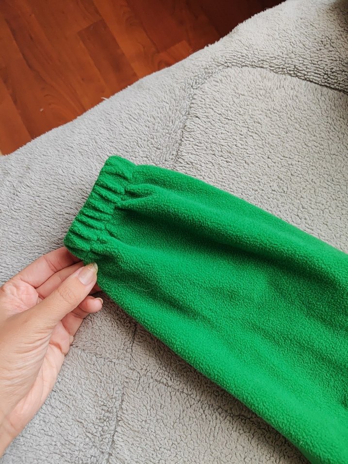 Renkli Yeşil Fermuarlı Kadın Sweatshirt - Görsel 5