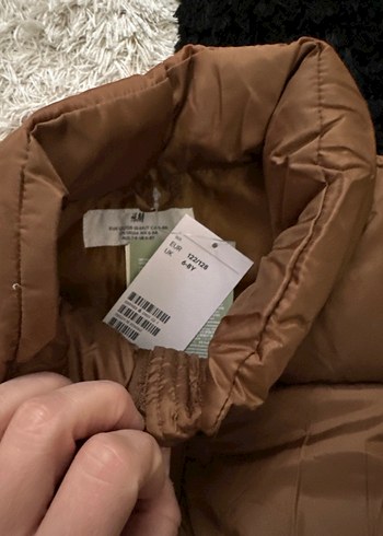 H&M Kahverengi Kız çocuk Şişme Yelek - Görsel 2