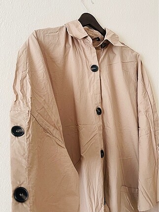 s Beden Zara Oversize Trençkot