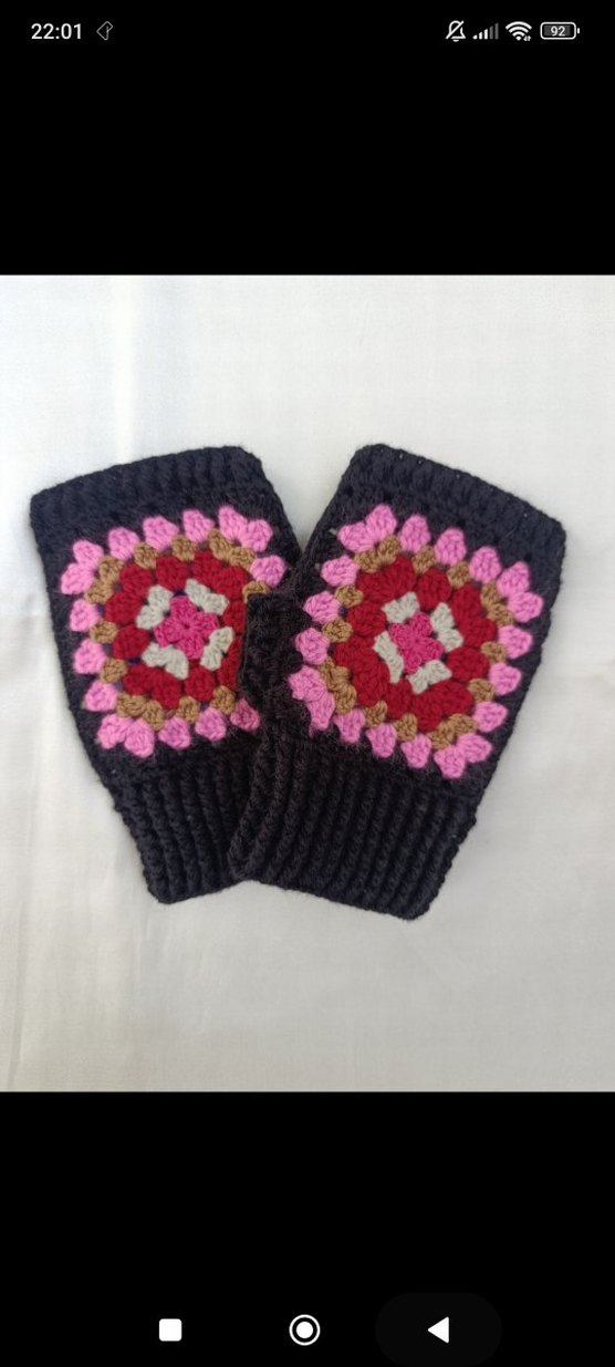 Motifli eldiven - Görsel 3