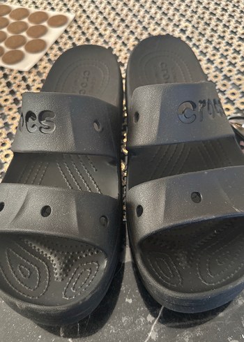 Crocs Sik Ve Rahat Siyah Cift Bantli Terlik