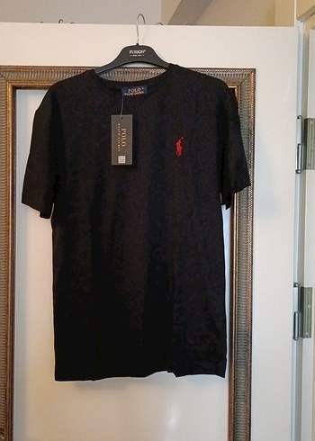 Polo Ralph Lauren Siyah Kisa Kollu Tisort