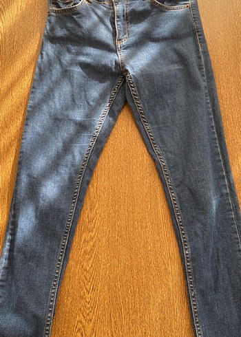 Polo Ralph Lauren Ralph Lauren Koyu Mavi Dar Kesim Denim Jean