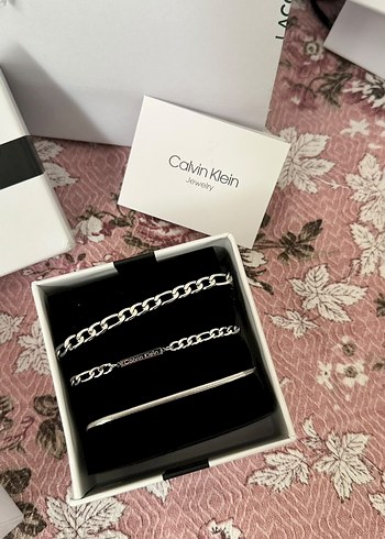 Calvin Klein Gumus Zincir Bileklik