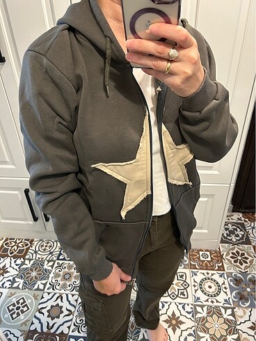 m Beden Kapüşonlu sweatshirt