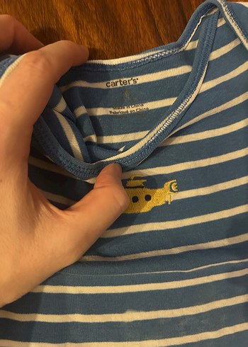 Erkek Bebek Kısa Kollu çıtçıtlı - Görsel 5