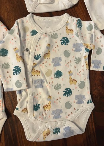 Uzun Kollu Bebek Body - Görsel 7