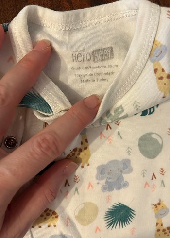 Uzun Kollu Bebek Body - Görsel 8