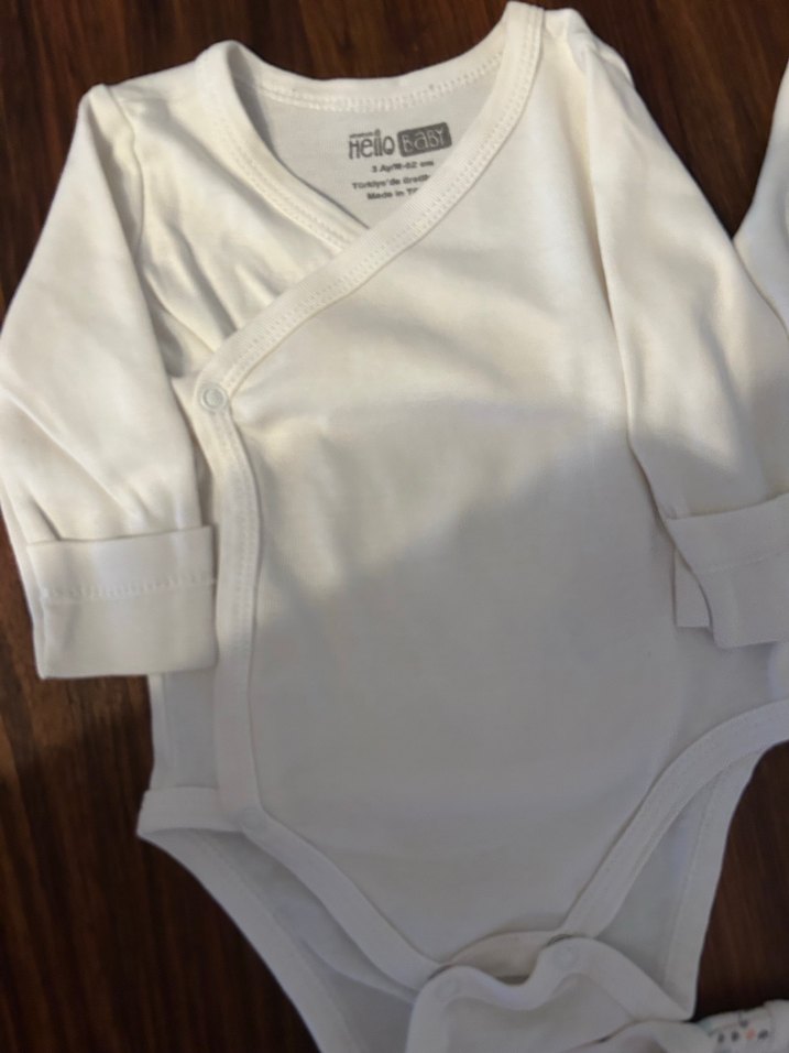Uzun Kollu Bebek Body - Görsel 5
