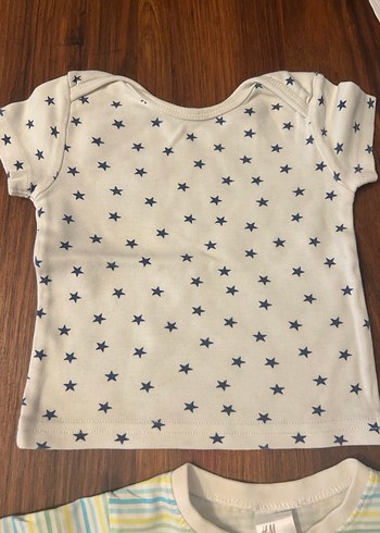 Bebek Erkek Kısa Kollu Çok Renkli Body Seti - Görsel 6