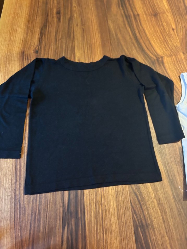 Siyah Baskılı Çocuk İçlik - Görsel 4