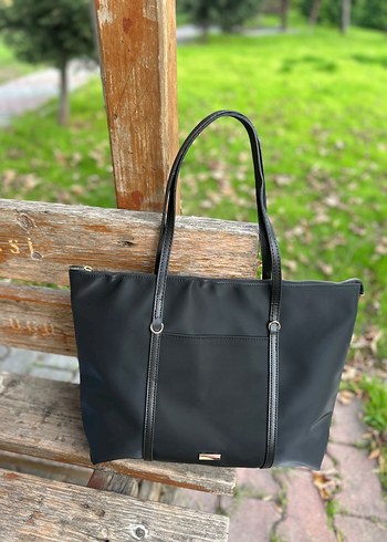 Mango muadili Fermuarlı Siyah Kadın Çanta - Görsel 2