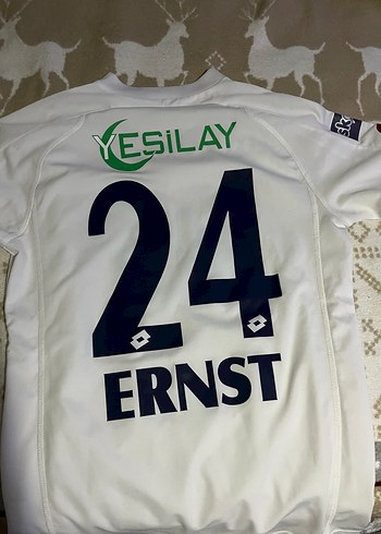 Lotto Beyaz 12 13 Sezonu Macta Giyilmis Forma Bjk Li Alman Ortasaha