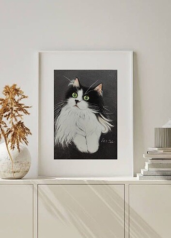Tasarımcı Evcil hayvan portresi 